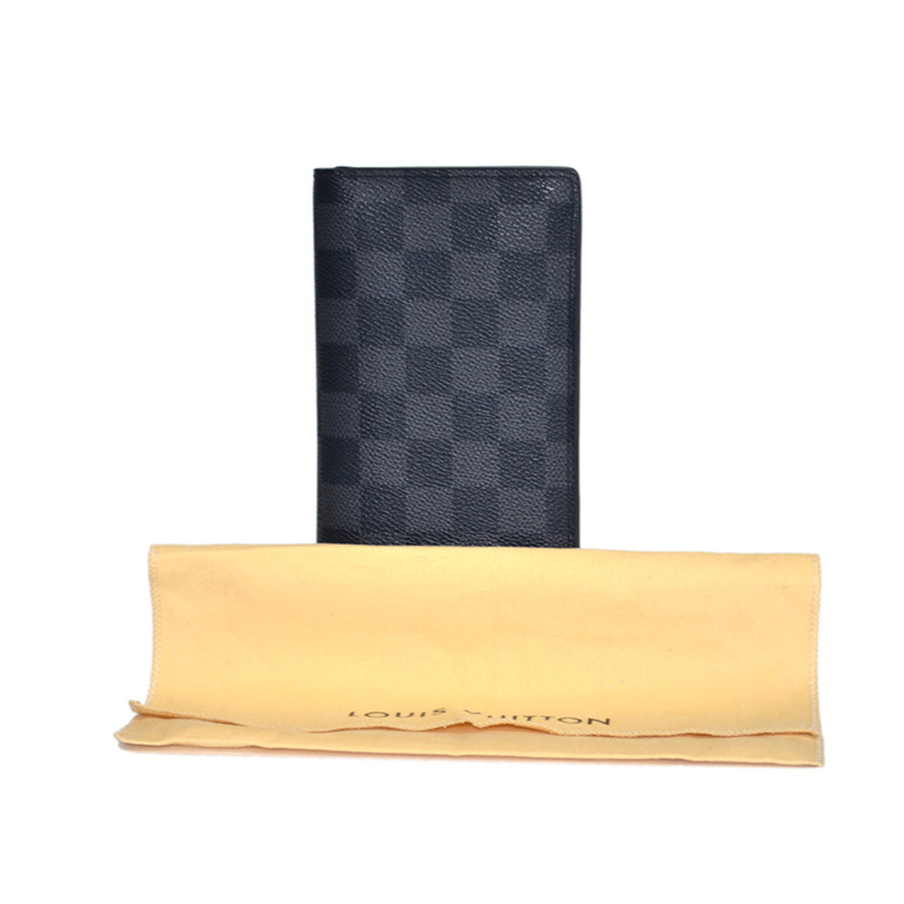 Louis Vuitton Portofeuil Wallet Long Wallet Damier Graphite